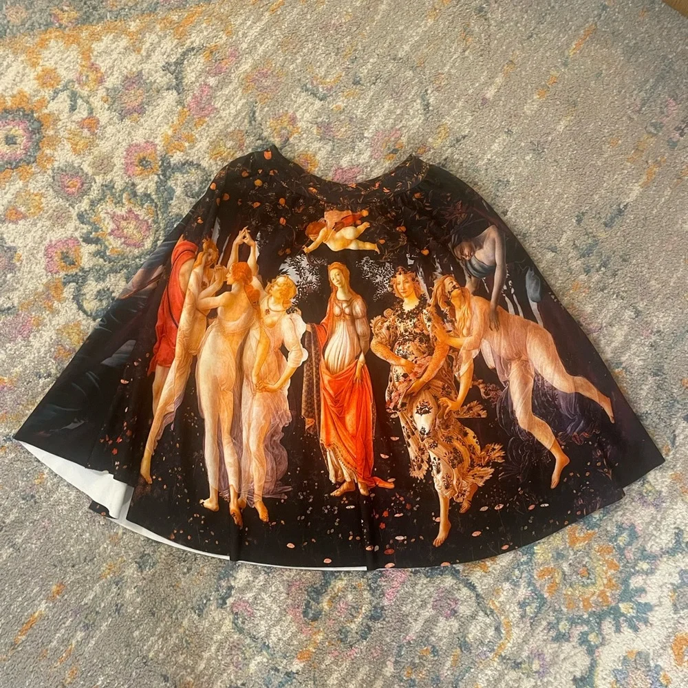 blackmilk picket midi primavera skirt size medium - Picture 1 of 2